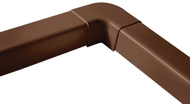 Koleno 8 cm CP6807 - rjavo