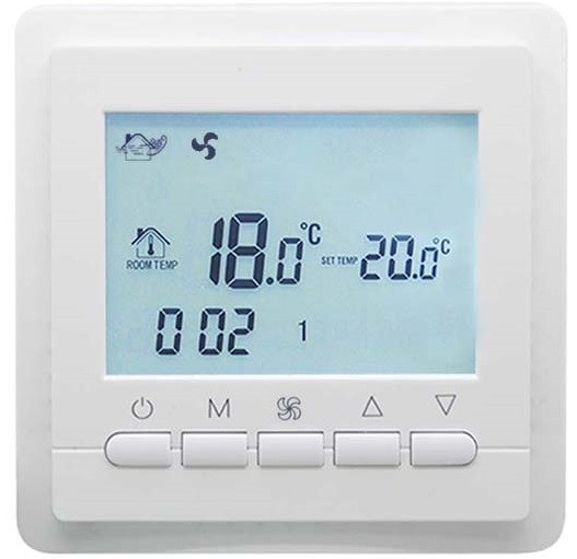 Digitalni tedenski termostat za ventilacijske konvektorje OR 620