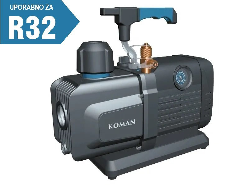 Dvostopenjska vakuumska črpalka KM-8BM (241 L/min), R32, R1234YF, R290