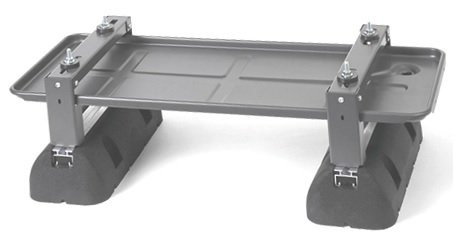 Mali talni podstavek z lovilcem kondenza VS7000 - črn