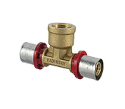 Prehodni T - kos 16 mm x 1/2'' notranji navoj x 16 mm