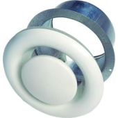 Kovinska okrogla prezračevalna rešetka, SR125, Φ125mm