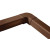 Koleno 8 cm CP6807 - rjavo