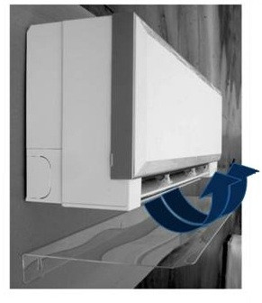 Usmerjevalnik zraka za klima napravo 1100x330x50mm