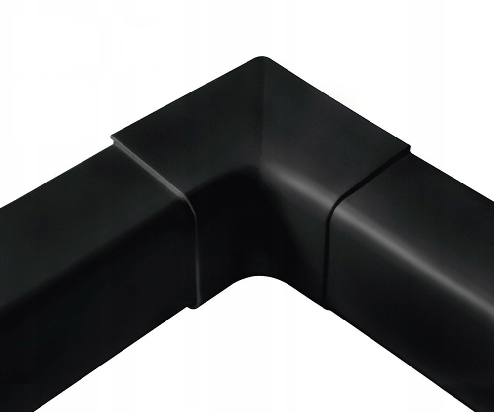 Notranji vogal 8 cm AI5805 - črn