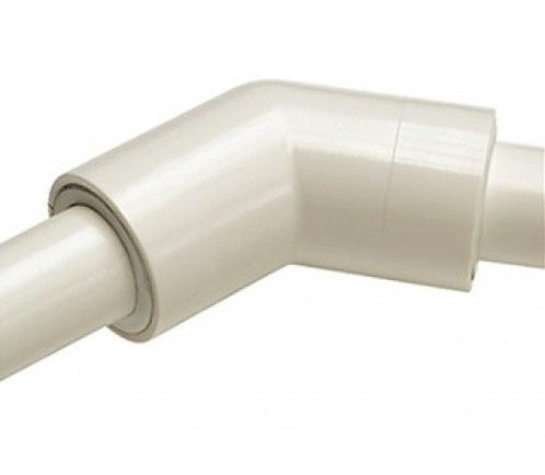 Koleno 45° za trdo cev za kondenz TR Φ20mm