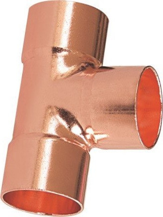 Bakreni T-kos 3 x 1-5/8'' (3 x 41,27mm)