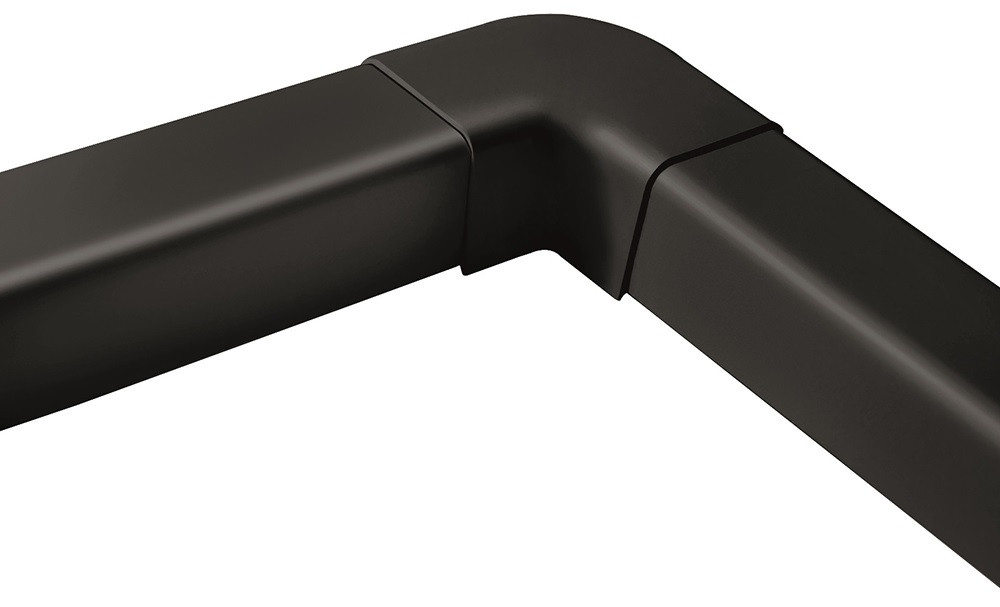 Koleno 8 cm CP5807 - črno