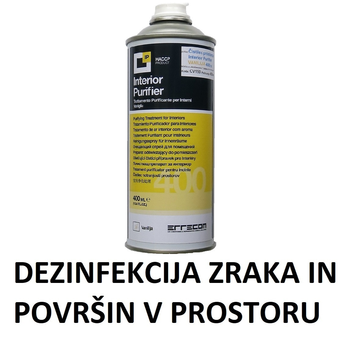 Čistilec notranjosti prostorov INTERIOR PURIFIER vonj vanilija 400ml