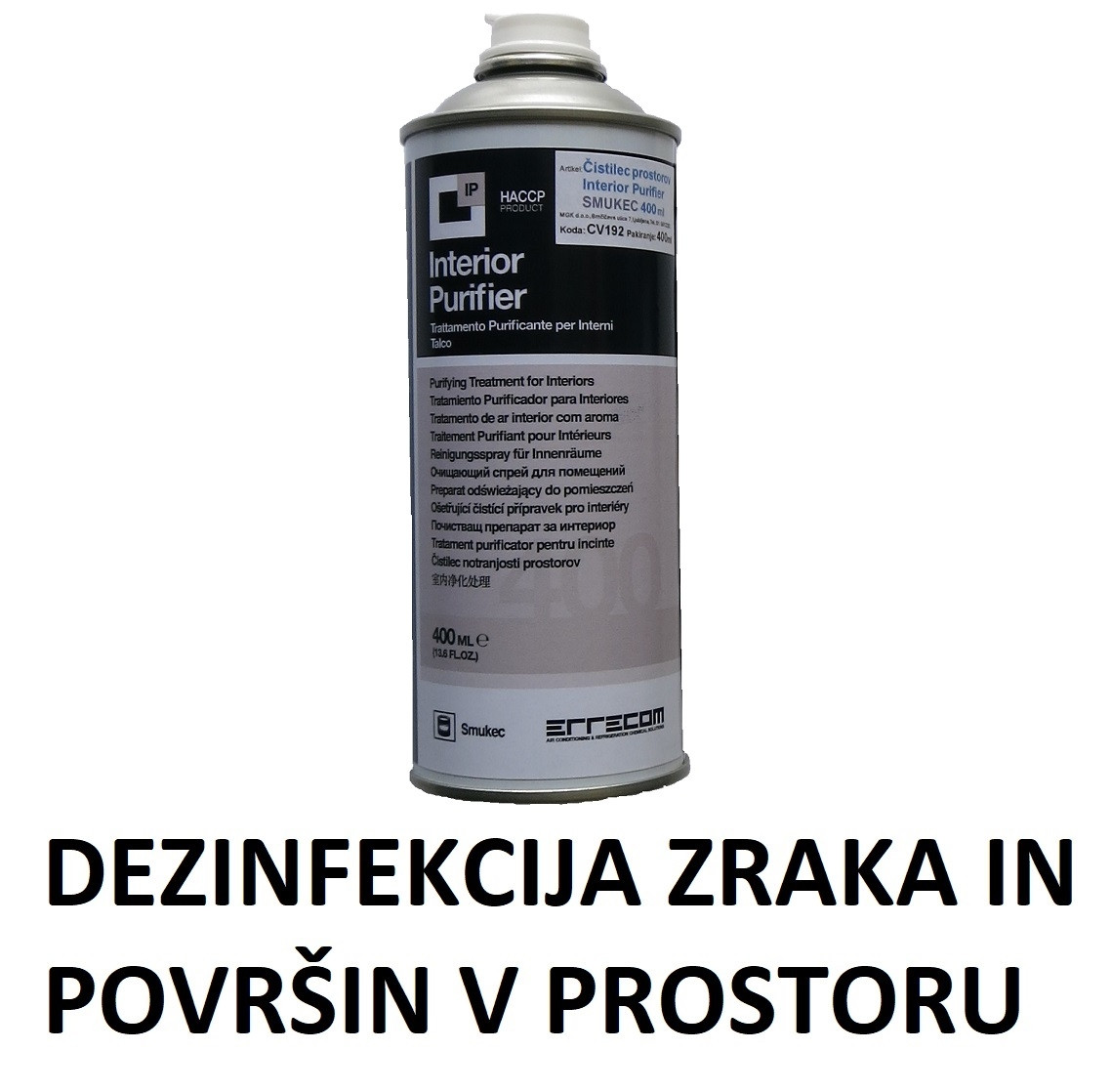 Čistilec notranjosti prostorov INTERIOR PURIFIER vonj smukec 400ml