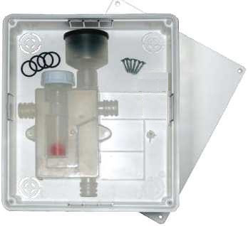 Podometni sifon za kondenz s kroglico za klima naprave DOUBLE - CV91