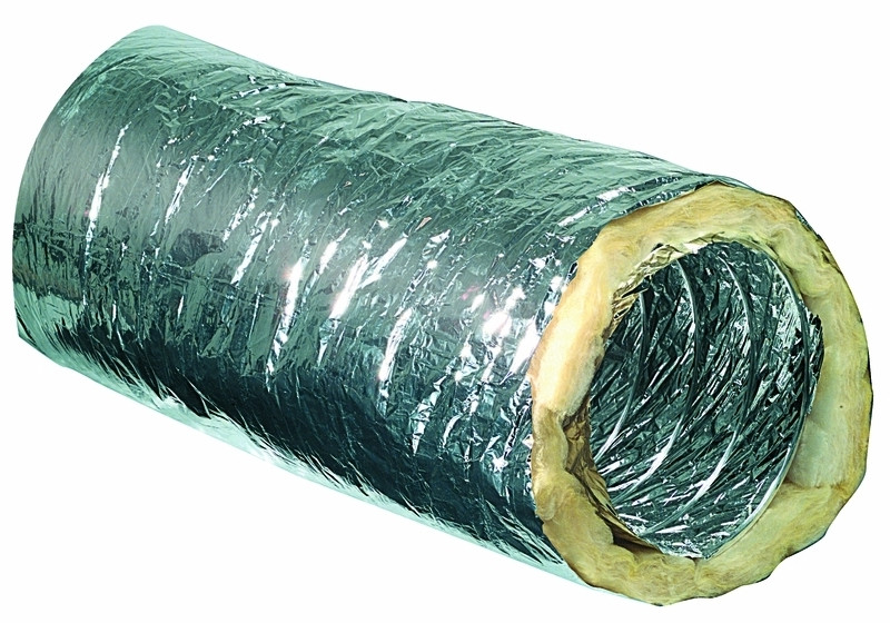 ALU izolirana fleksibilna cev za prezračevanje ISO Superflex  Φ152, 10m