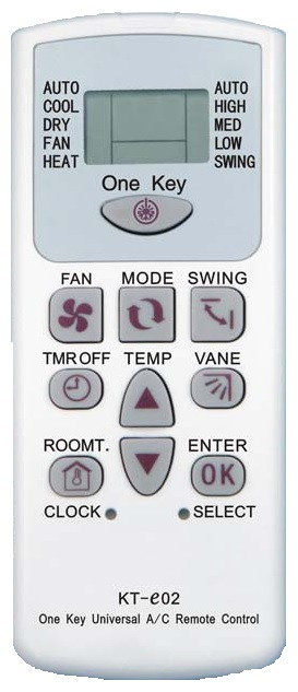 Univerzalni daljinski upravljalec za klima naprave OR204