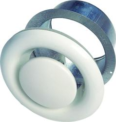 Kovinska okrogla prezračevalna rešetka, SR125, Φ125mm