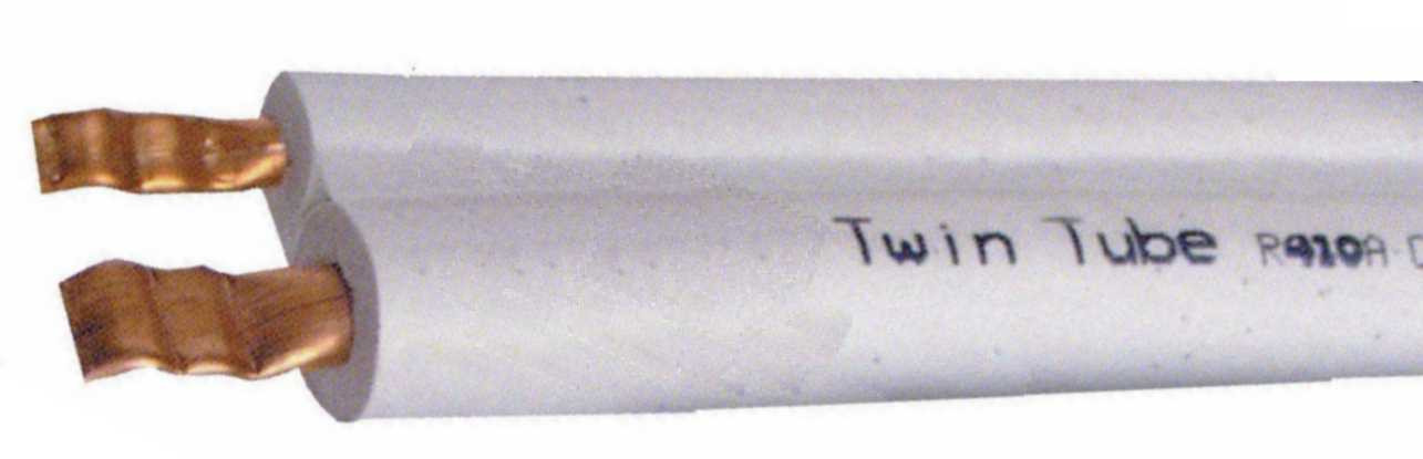 Dvojna izolirana bakrena cev 1/4'' (6,35 mm) + 3/8'' (9,52 mm), kolut 20 m
