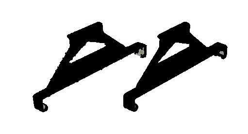 Nosilca za montažo lovilca (VS5110) - VS5120 - črn