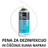 Čistilna pena EVAPORATOR FOAM CLEANER v pršilu za čiščenje in dezinfekcijo uparjalnikov klima naprav 400ml